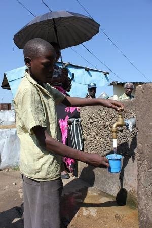 Zambia: A pleasant surprise at a community water project