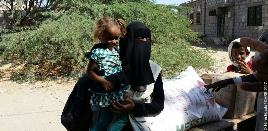 Attia Alsommali is a field officer with CARE Yemen’s emergency response