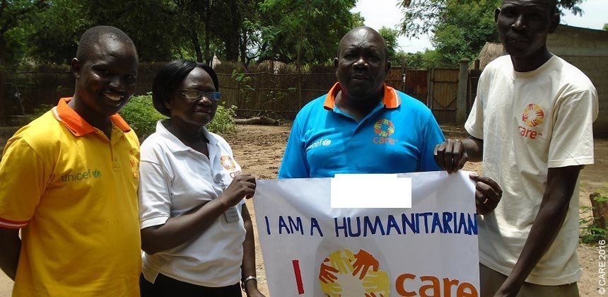Rachel Chandiru is a gender focal person with CARE South Sudan