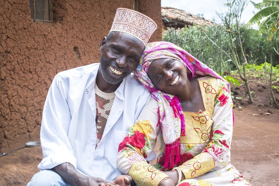 Because of their involvement in CARE's "Journeys of Transformation" project, Ntibimenya Hassan and Mukakimonyo Hassina have learned how to have a better marriage.