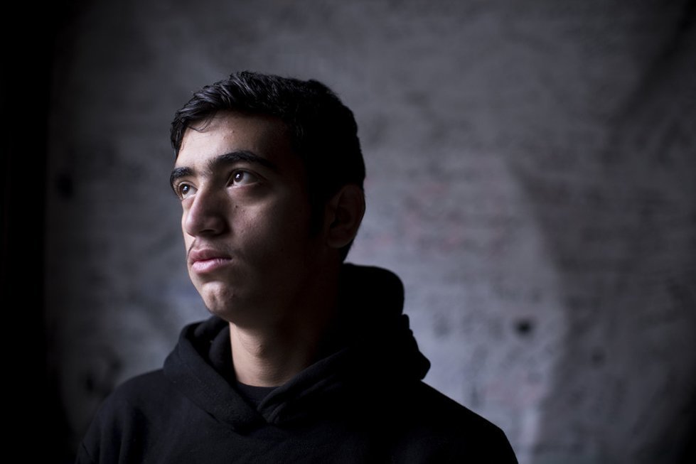 Ahmed, 14, from Afghanistan