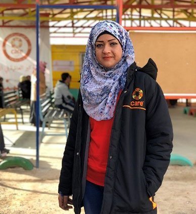 Ann Mazen has been working in Azraq refugee camp since it was created 4 years ago.