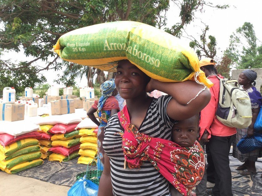 Mozambique cyclone appeal allots less than 1% to needs of women and girls