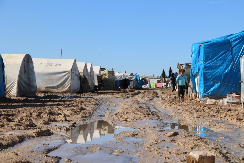 Refugee Camp Syria Photo credit: Violet Organization