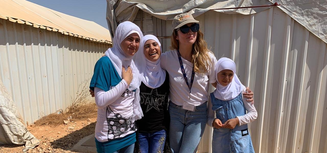 CARE Canada Ambassador Annie Murphy Travels with CARE to Jordan
