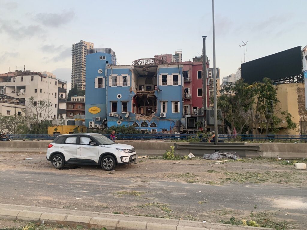 Beirut, Lebanon après l'explosion 4 août 2020