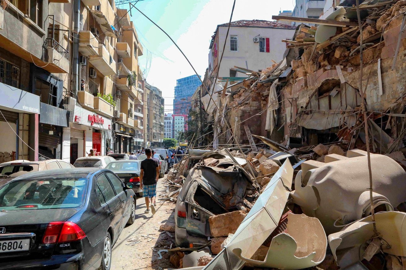 CARE is working on the ground in Lebanon to provide emergency relief services for those affected by the large explosion in Beirut that occurred on August 4th. The devastation and shattered buildings seen here were photographed on August 7, 2020.