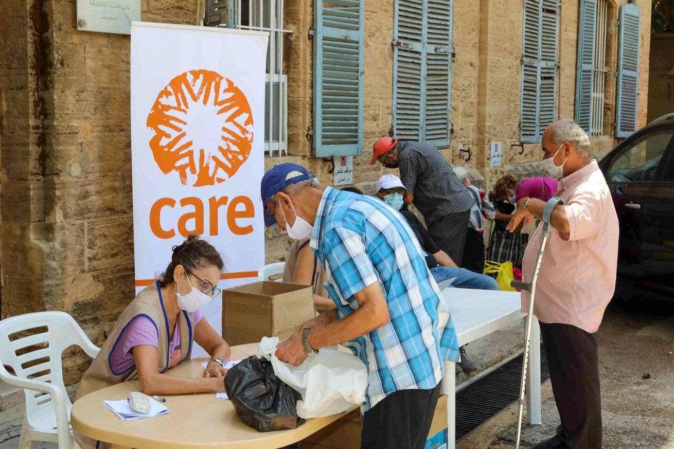 CARE concerned about the thousands of women refugees and migrants affected by the Beirut blasts