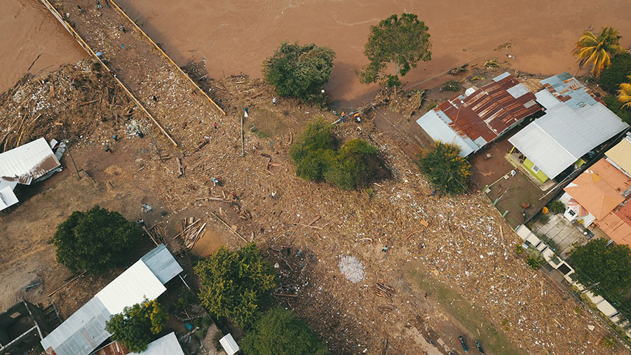Hurricane Eta hit Honduras Nov. 3, ripping apart roads and bridges and causing massive landslides and major flooding before moving across Central America and the Caribbean. More than 3 million people in the region have been impacted, with Honduras experiencing the most severe impacts.