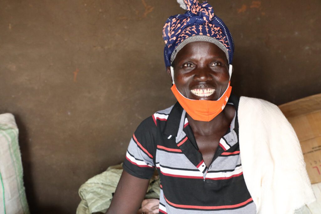 Turpaina Nyoka fled the conflict in South Sudan in May 2018 together with her seven children and was resettled in Uganda's Rhino Camp Settlement, Terego District. She shares her story