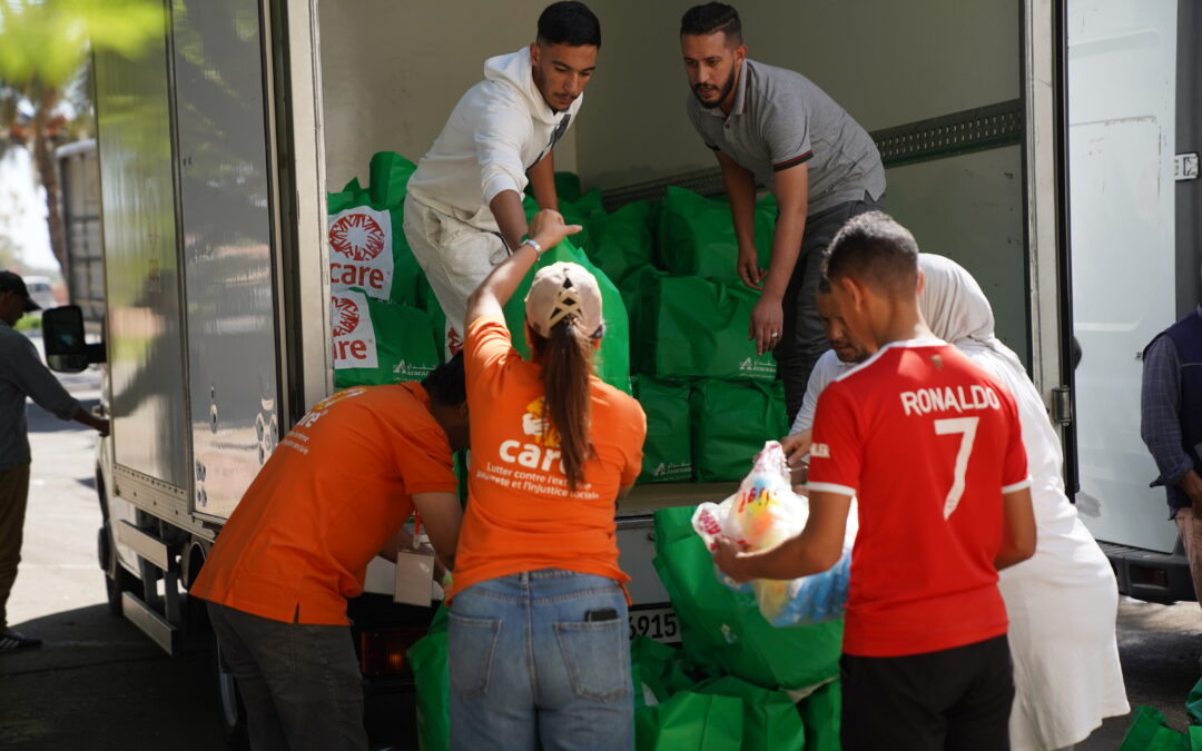 CARE Morocco starts distributions for earthquake-affected populations