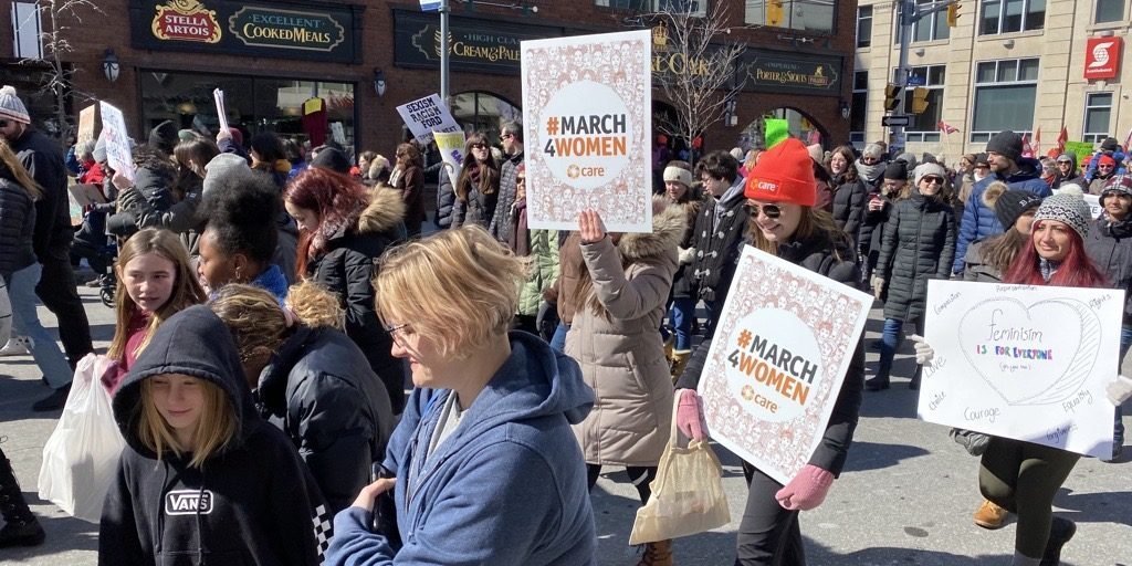 Ottawa Women's March, March 7 2020