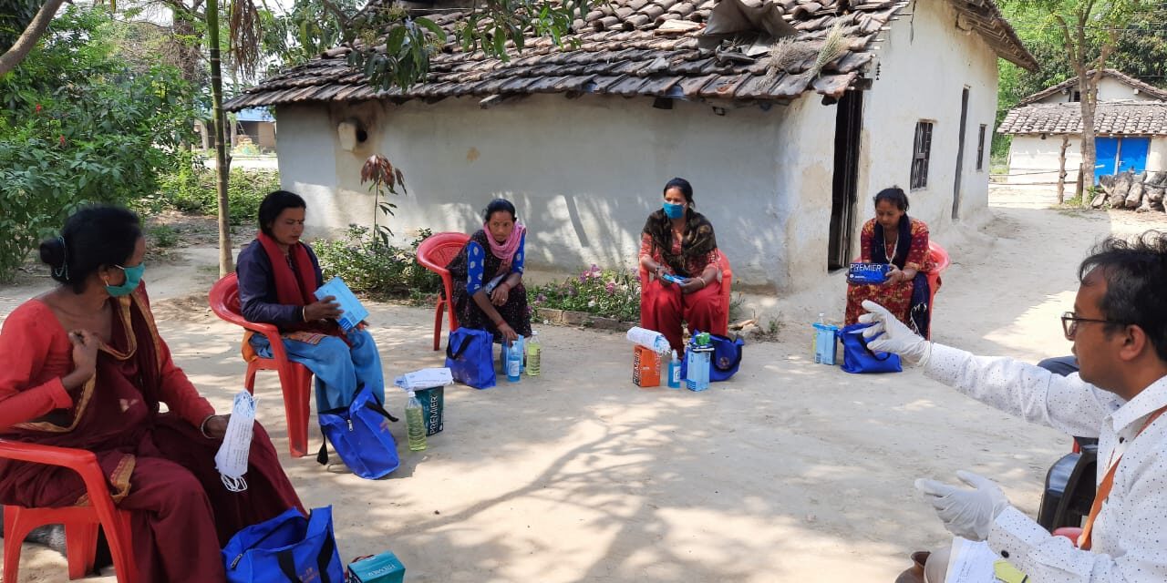 <p>CARE Nepal is committed in supporting vulnerable households in communities within our operations. As a part of the same, home quarantine kits were distributed to 46 most vulnerable households in Krishnapur Rural Municipality, Kanchanpur in coordination with the local level authorities.</p>